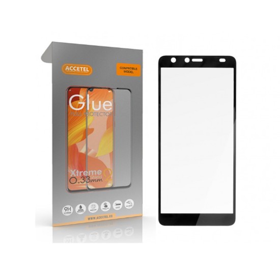 FULL GLUE GLASS PROTECTOR FOR SAMSUNG GALAXY S23 BLACK